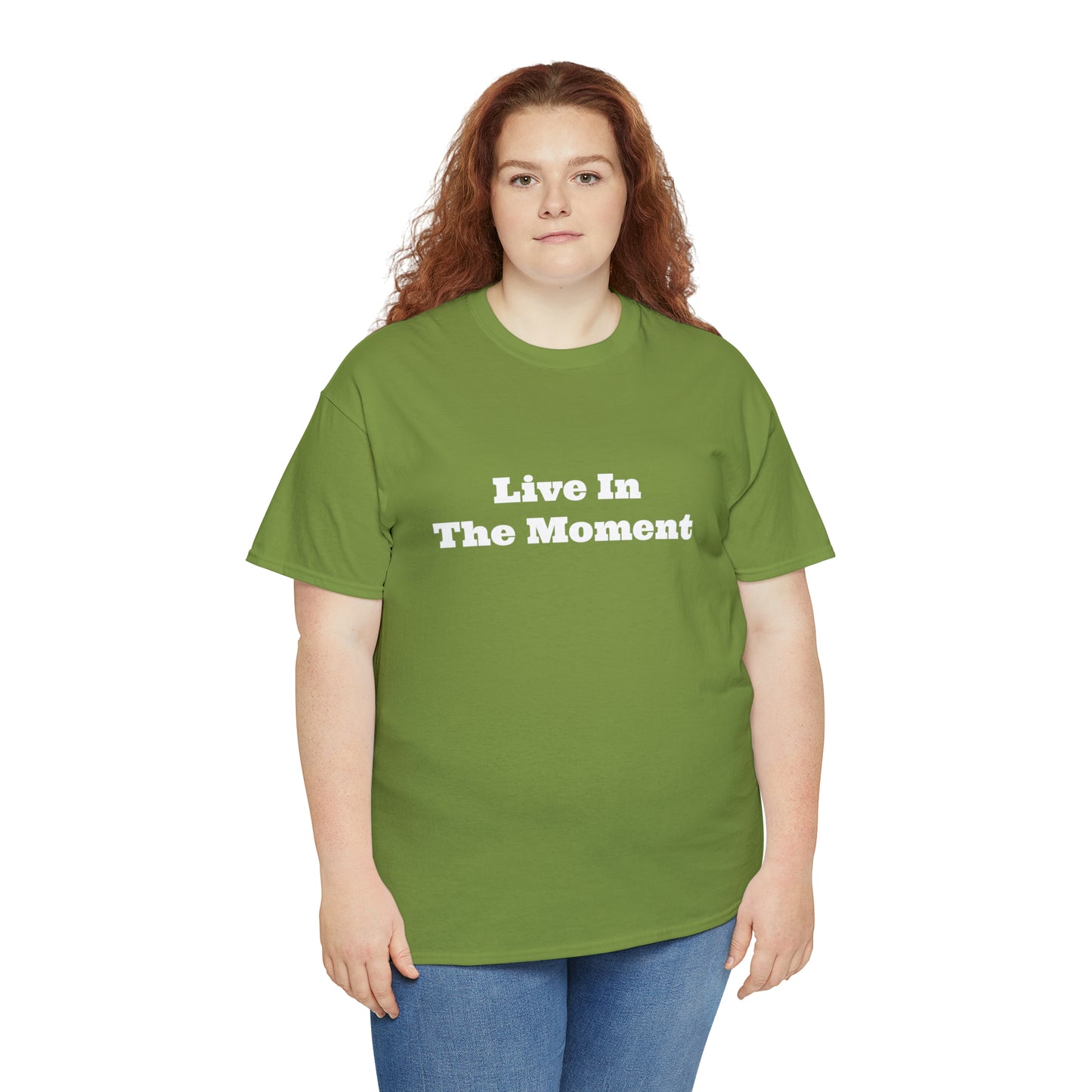 Live In The Moment Cotton T-Shirt