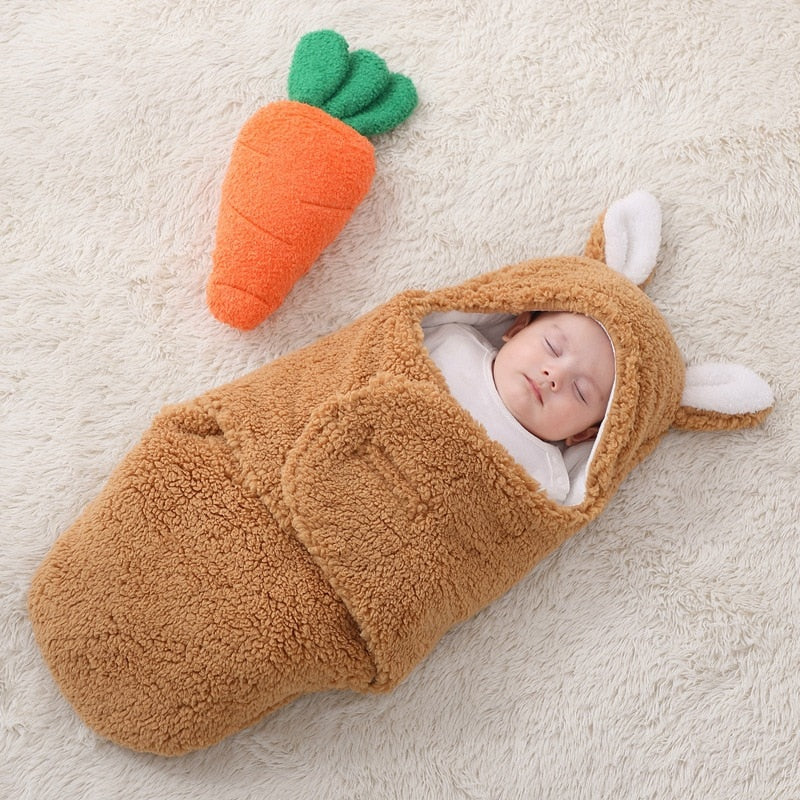 Bunny Ears Baby Sleeping Bag