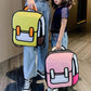 Comic Art Adjustable-Strap Student Backpack