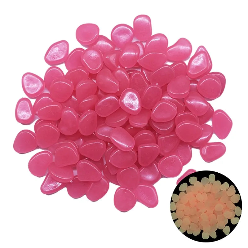 Glow in the Dark Garden 'Pebbles' Dinner Party Decor