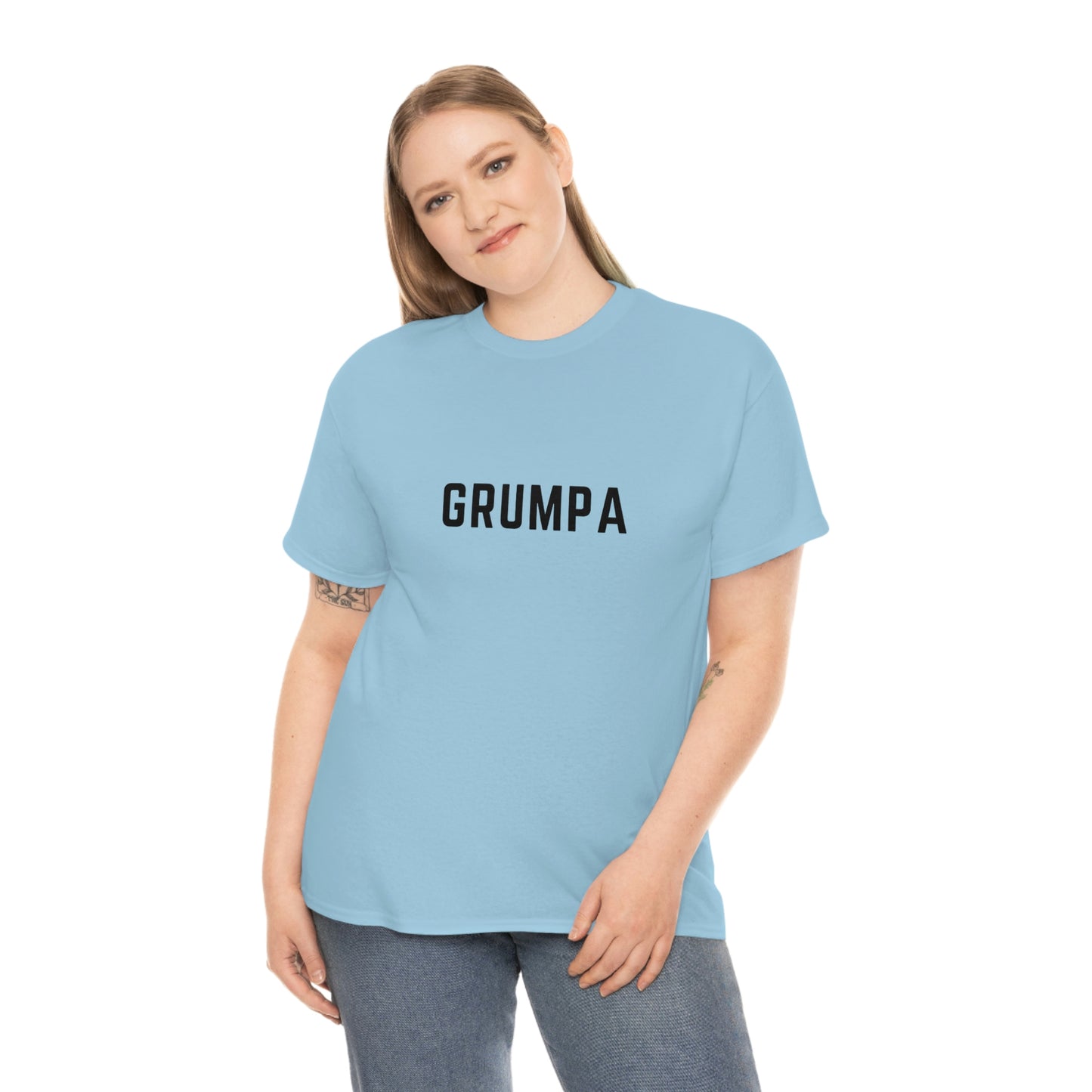 GRUMPA Heavy Cotton T-Shirt Grandfather Gift