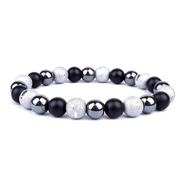 Triple Protection Natural Crystal Bracelet