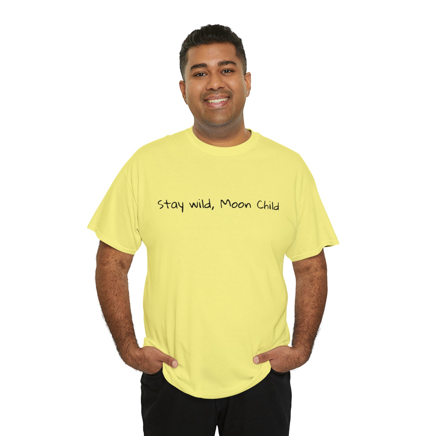 Stay Wild, Moon Child Cotton T-Shirt