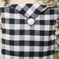 Two-Pack Christmas Plaid Chair Covers