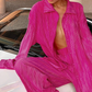 Vireous Two Piece Long Sleeve Women's Lightweight Suit
