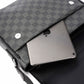 Classic Monogram Leather Shoulder Handbag