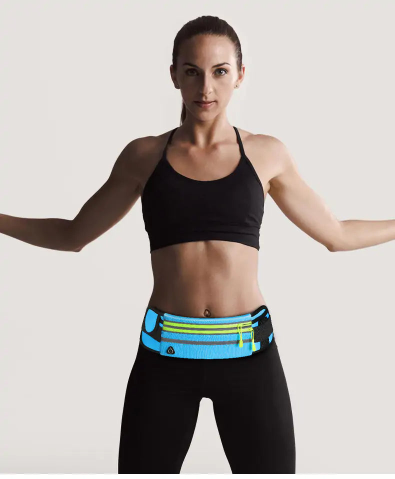 Sporty Waist Belt Bag, Multi Colours