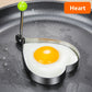 Ailihu® Stainless Steel Five-Style Fried Egg and Pancake Shaper Omelette Mould Frying Egg Cooking Accessories