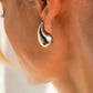 Teardrop Sculpted Earrings