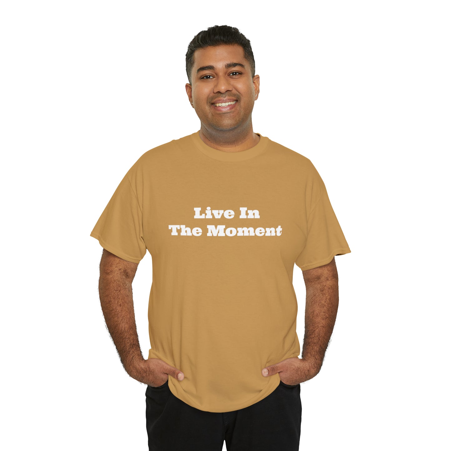 Live In The Moment Cotton T-Shirt