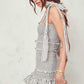 Sleeveless Bow-Tied Boho Style Summer Dress