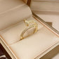 Zirconia Studded Classic Ring, Tension Fit