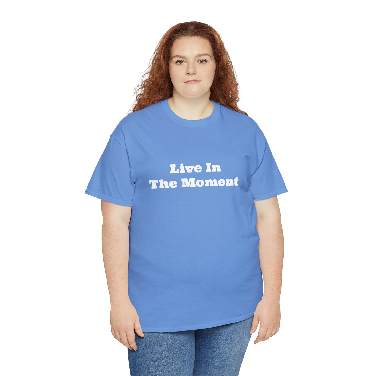 Live In The Moment Cotton T-Shirt