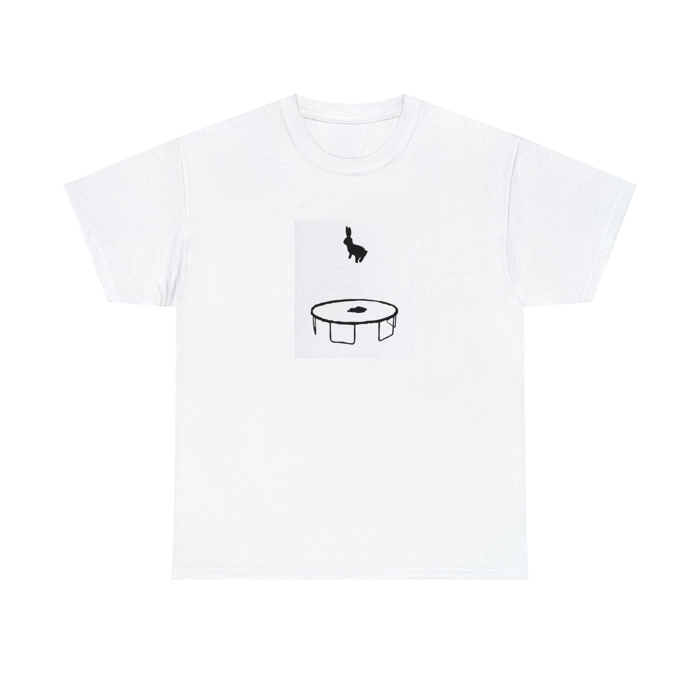 Bouncing Rabbit! Cotton T-Shirt