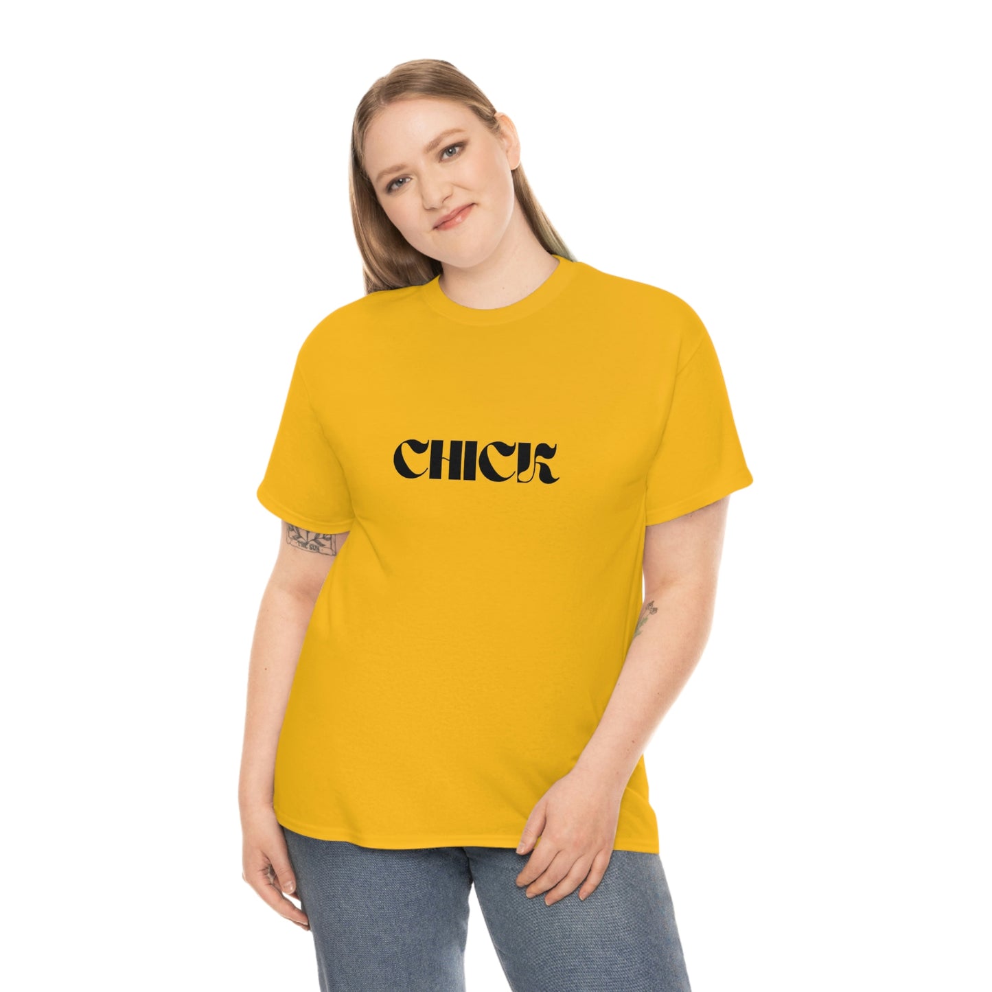 'Chick' Heavy Cotton T-Shirt