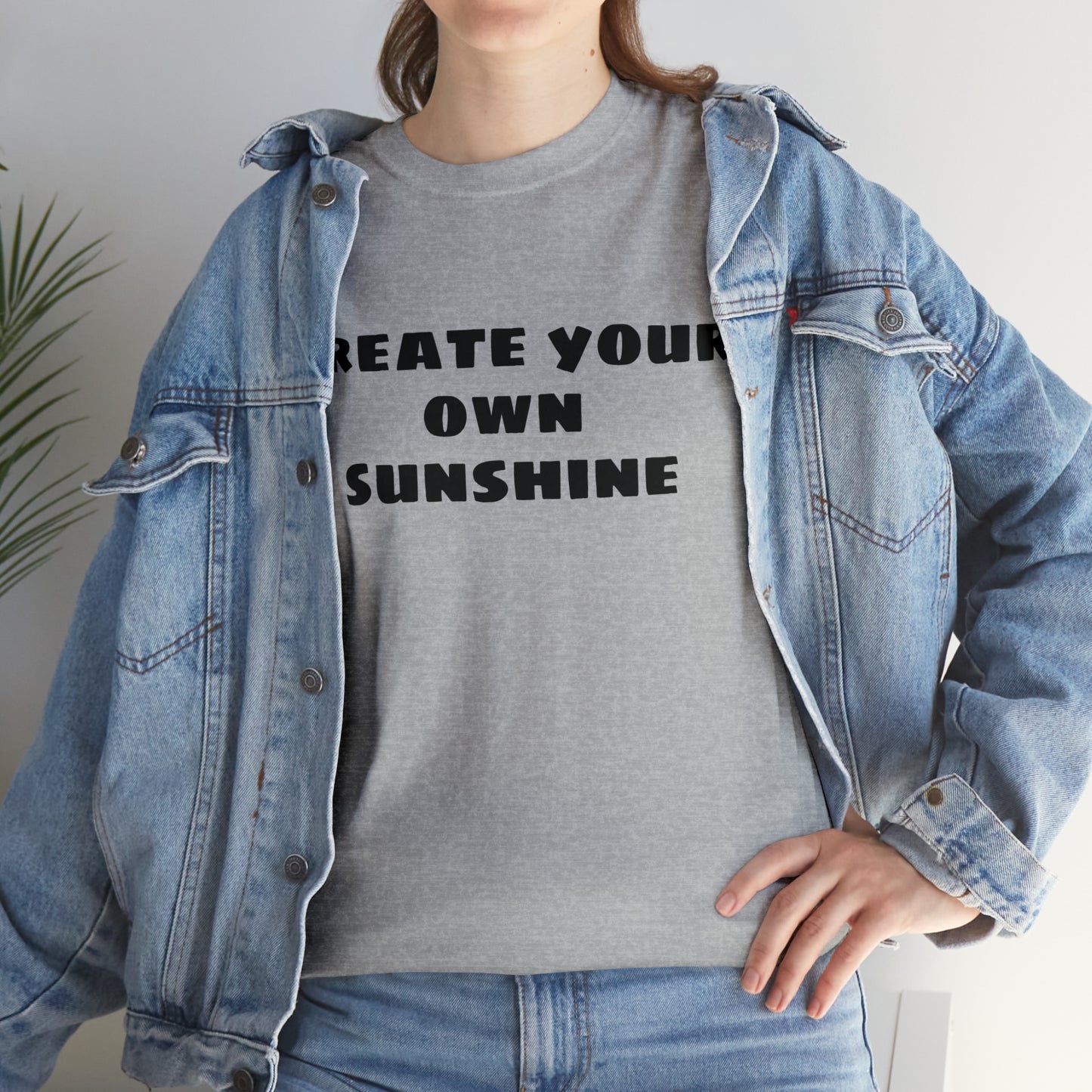 Create Your Own Sunshine Cotton T-Shirt