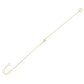 Lightining and Anise Star Diamond Gold Bracelets