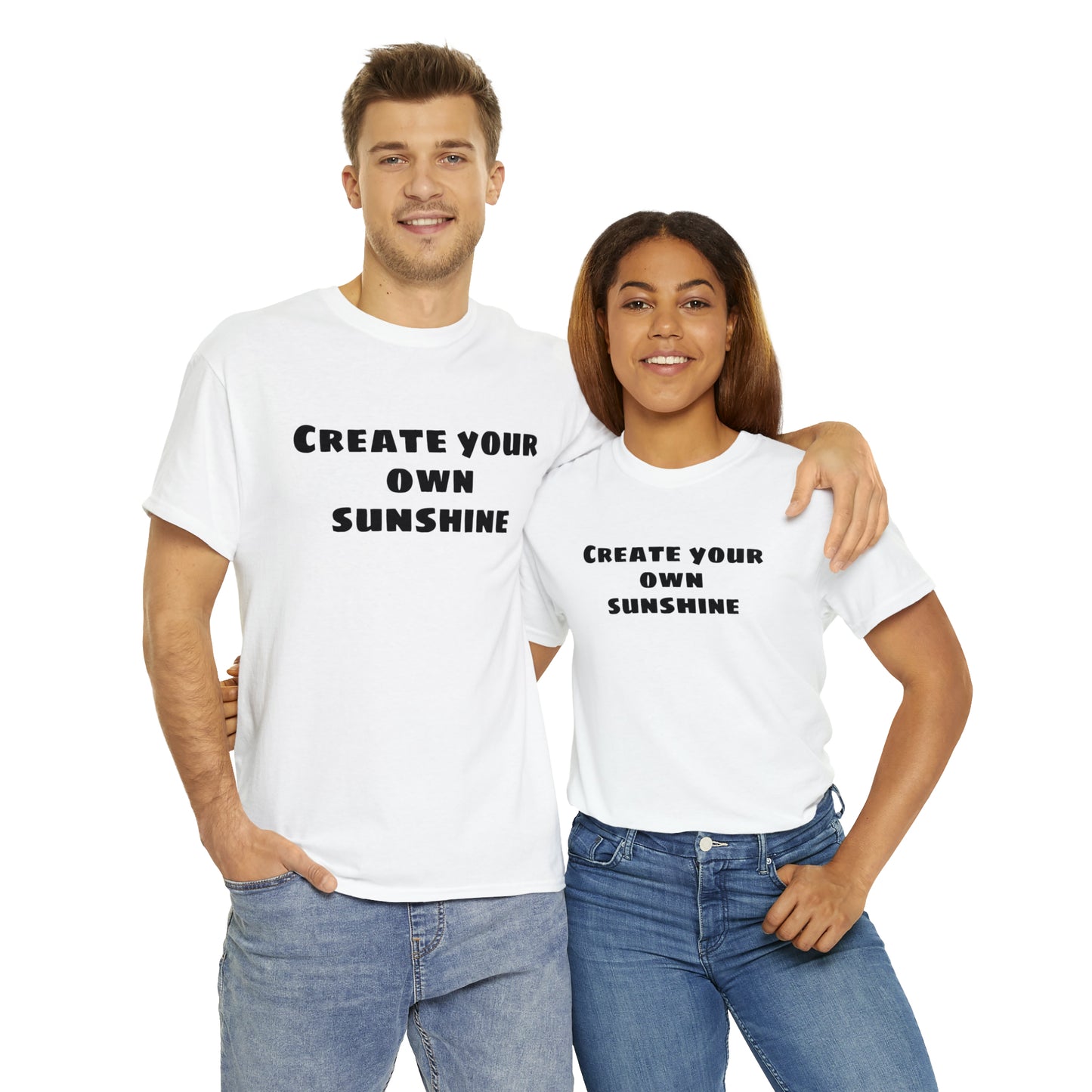 Create Your Own Sunshine Cotton T-Shirt