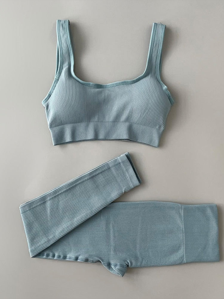 Classic Women's Yoga Two-Piece Clothing Set