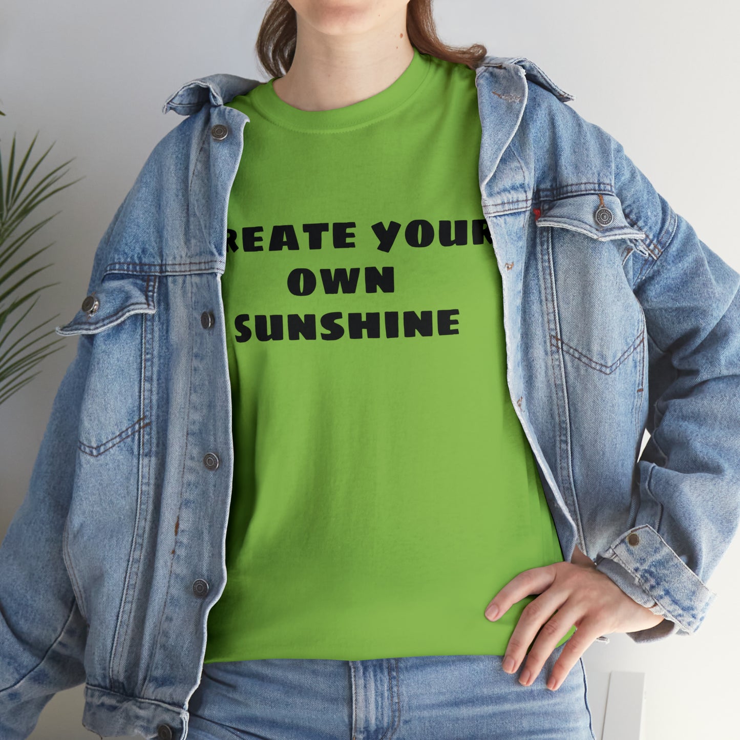 Create Your Own Sunshine Cotton T-Shirt