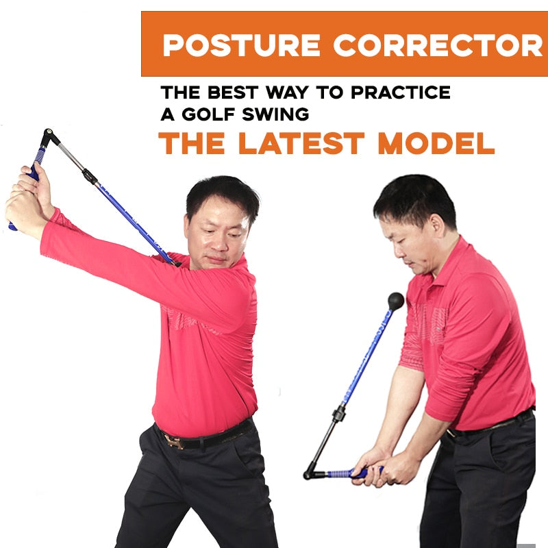 Golf Folding Swing and Posture Corrector Training Aid