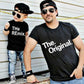 The Original and Remix Family Outfits Mom-Kid Dad-Kid T-Shirts