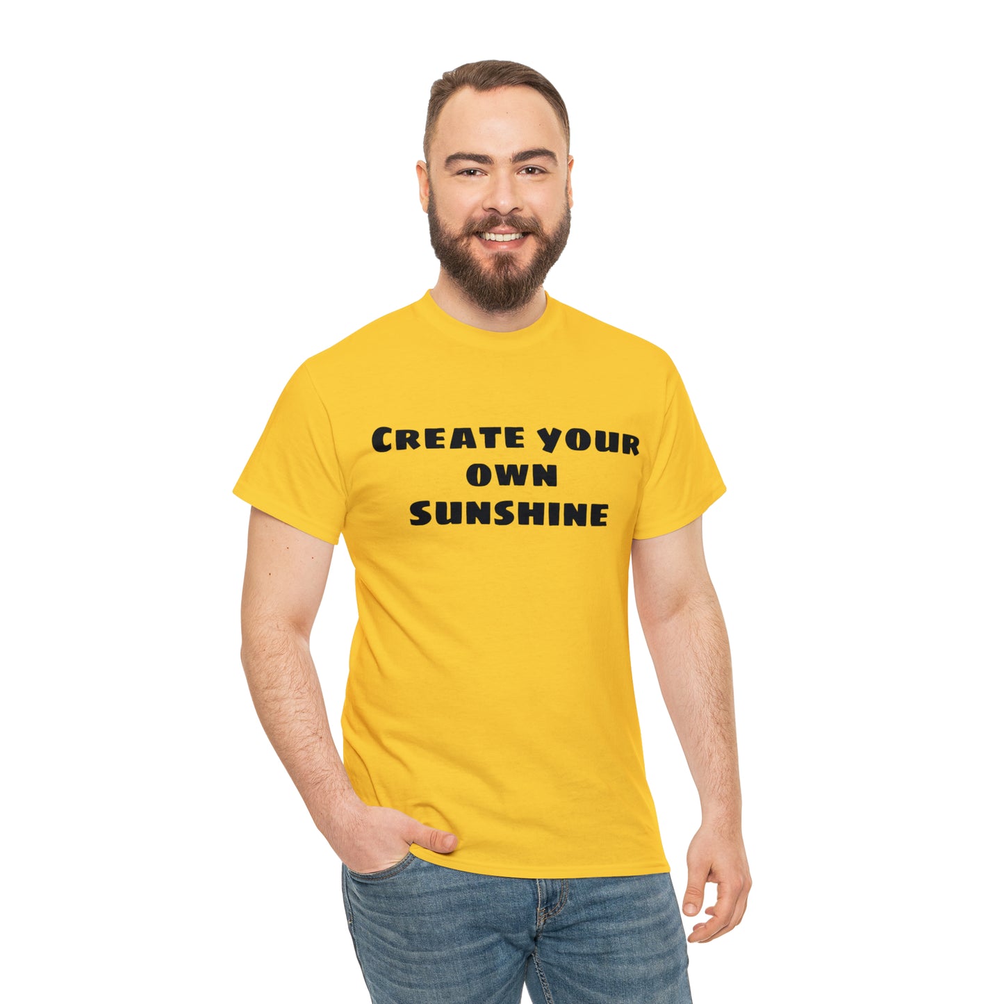 Create Your Own Sunshine Cotton T-Shirt