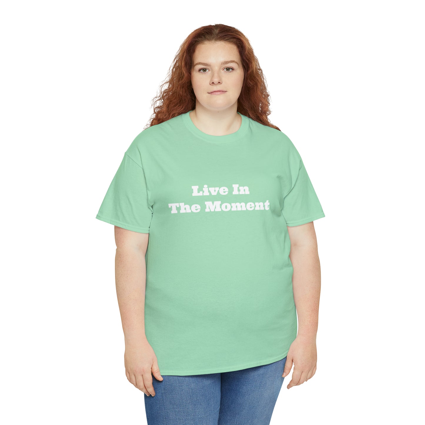 Live In The Moment Cotton T-Shirt