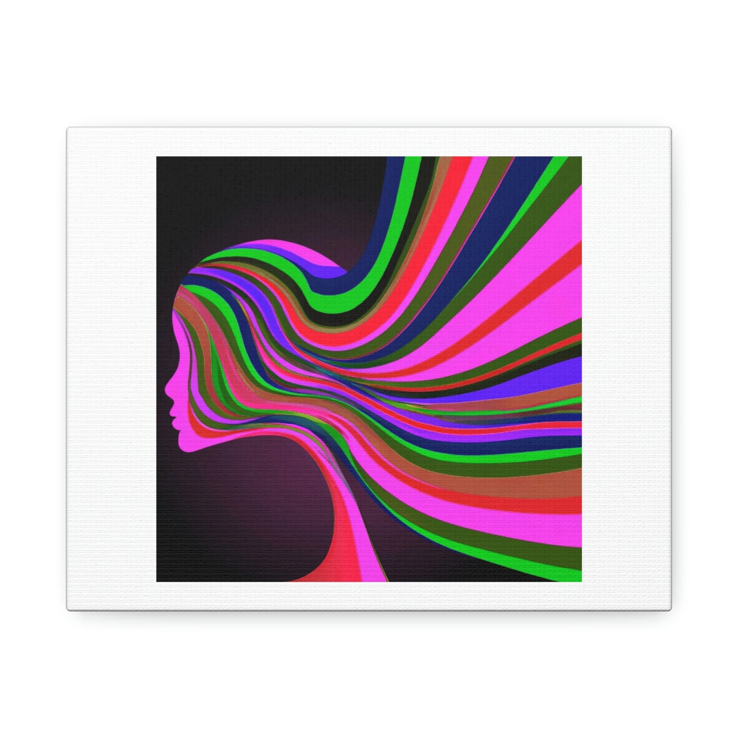 DALLE-E-2 Extending Creativity Digital Art 'Designed by AI' on Satin Canvas