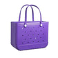 Neon Block Colour Rubber Beach Bag