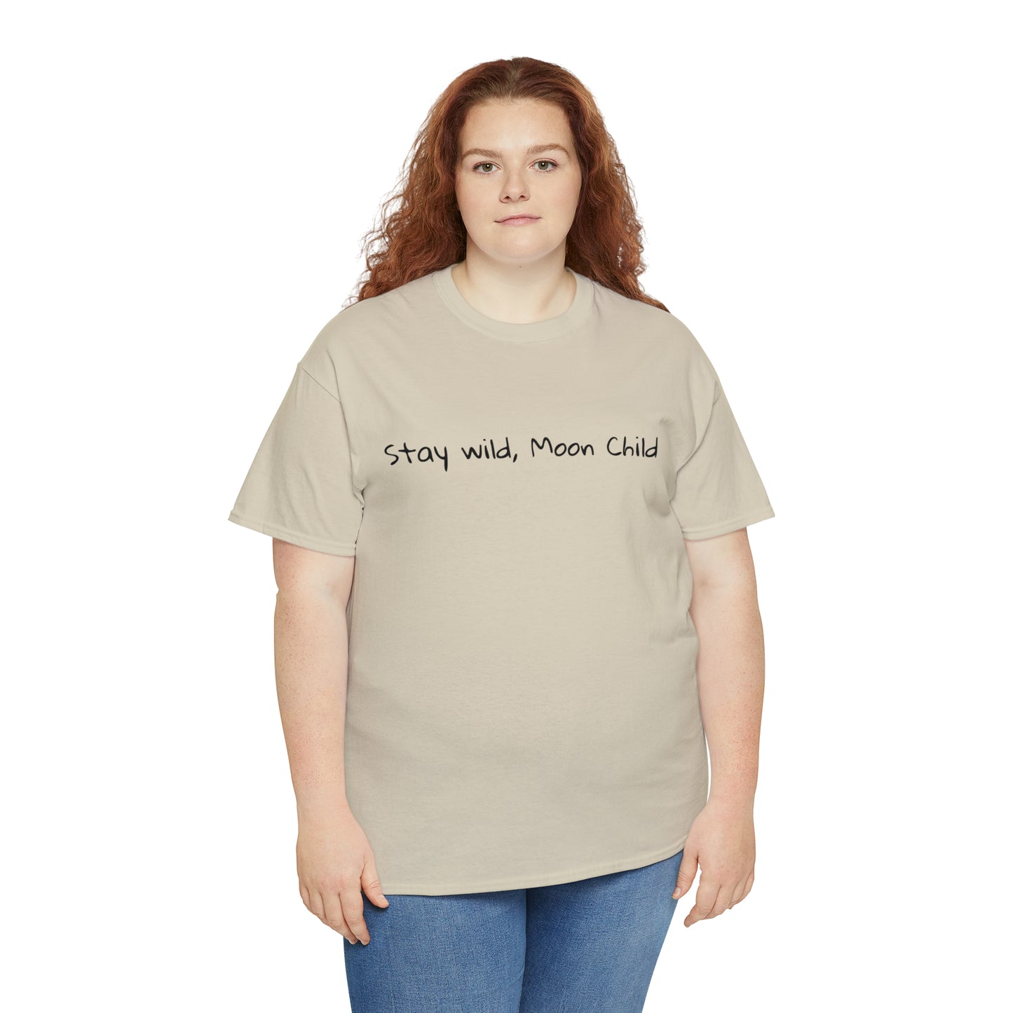 Stay Wild, Moon Child Cotton T-Shirt