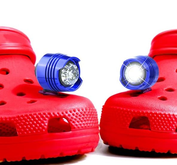 Headlights For Croc Shoes Charm Accessories See and Be Seen!