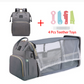 Mommy Bag and Folding Travel Cot Lightweight Backpack Multipurpose Travel Bag