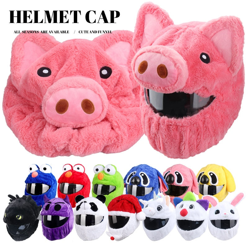 Motorcycle Helmet Cover Funny Hat