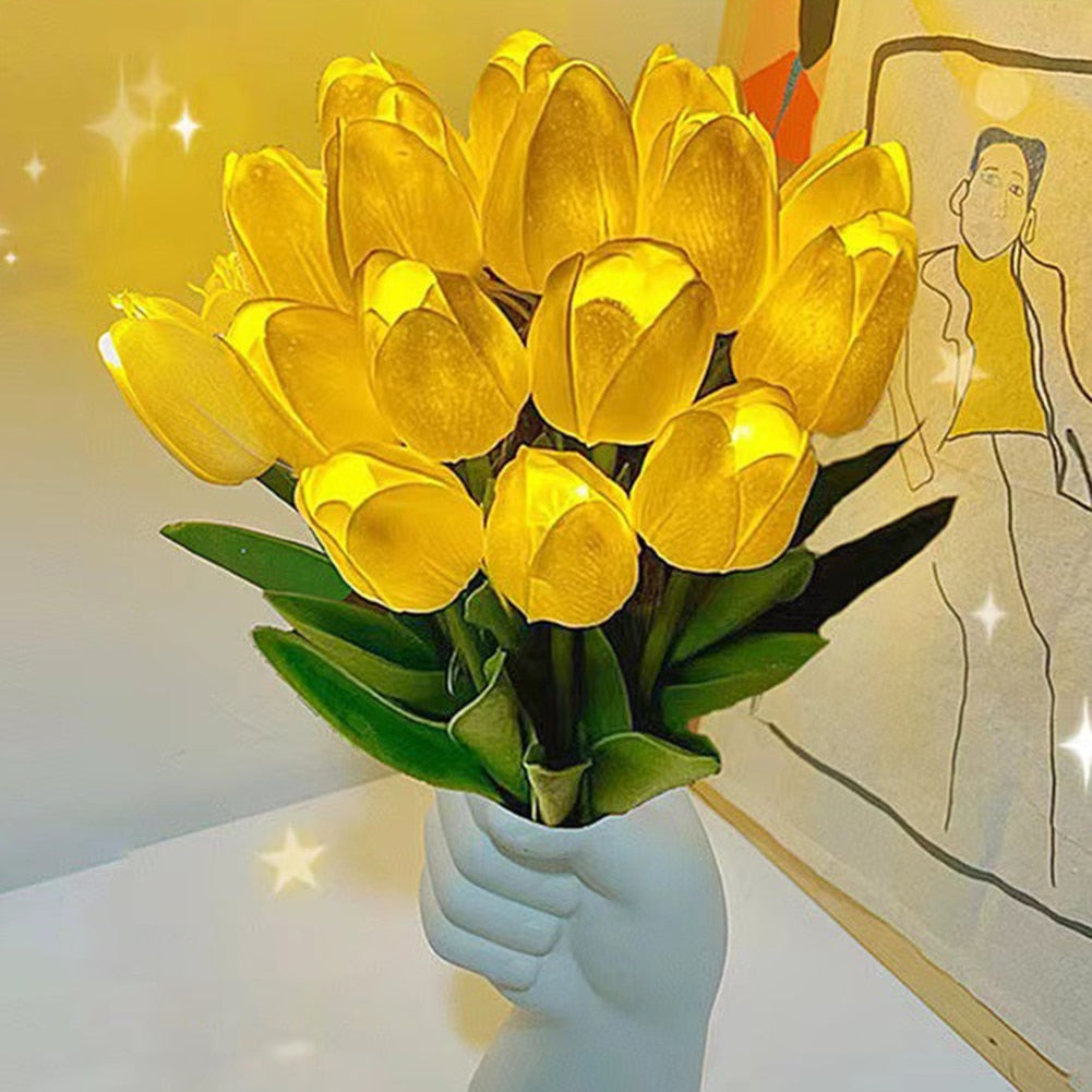 LED Bunch of Tulips Table Lamp