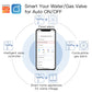 Moes Tuya Smart Wi-Fi ZigBee Escape Of Water Detector Auto Shut Off Valve Controller Smart Life App Remote Control With Alexa Google Home