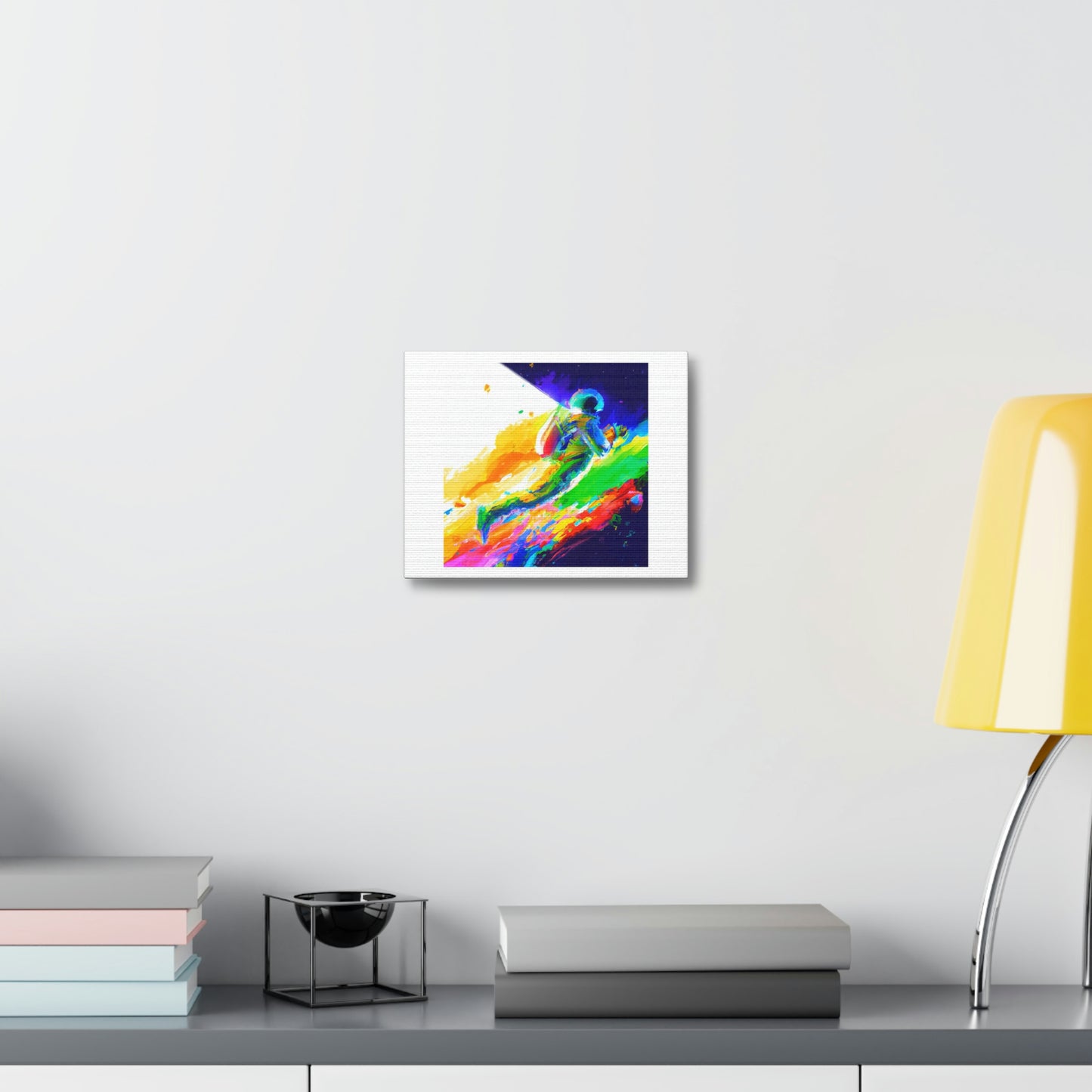 DALL-E Extending To New Heights Digital Art 'Designed by AI' on Satin Canvas, Stretched