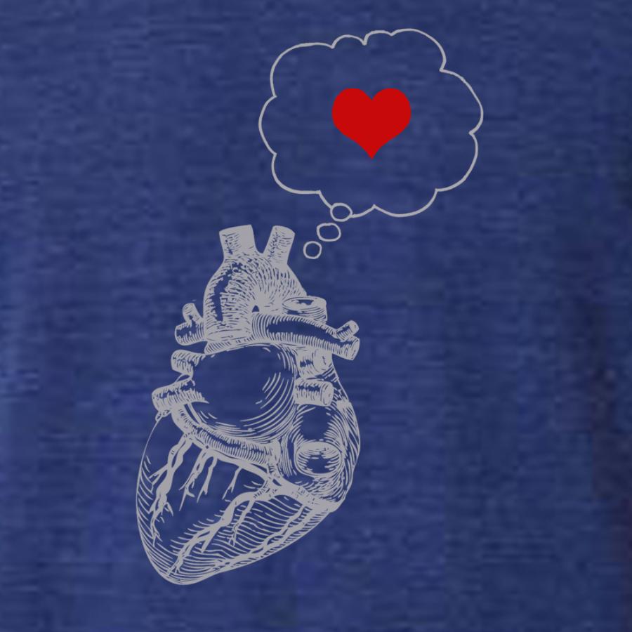 Human Loving Thinking Heart, Spiritual T-Shirt