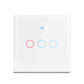 Tuya Smart Life Home House Virtual Assistant Wi-Fi Wireless Remote Wall Switch Voice Control Touch Sensor LED Light Switches Alexa Google Home 220V