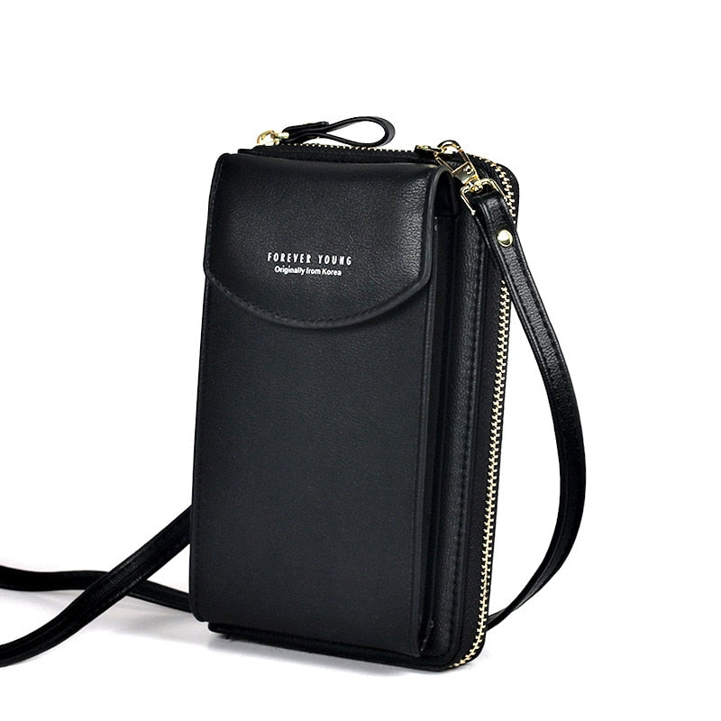 Forever Young Phone Wallet Crossbody Shoulder Bag