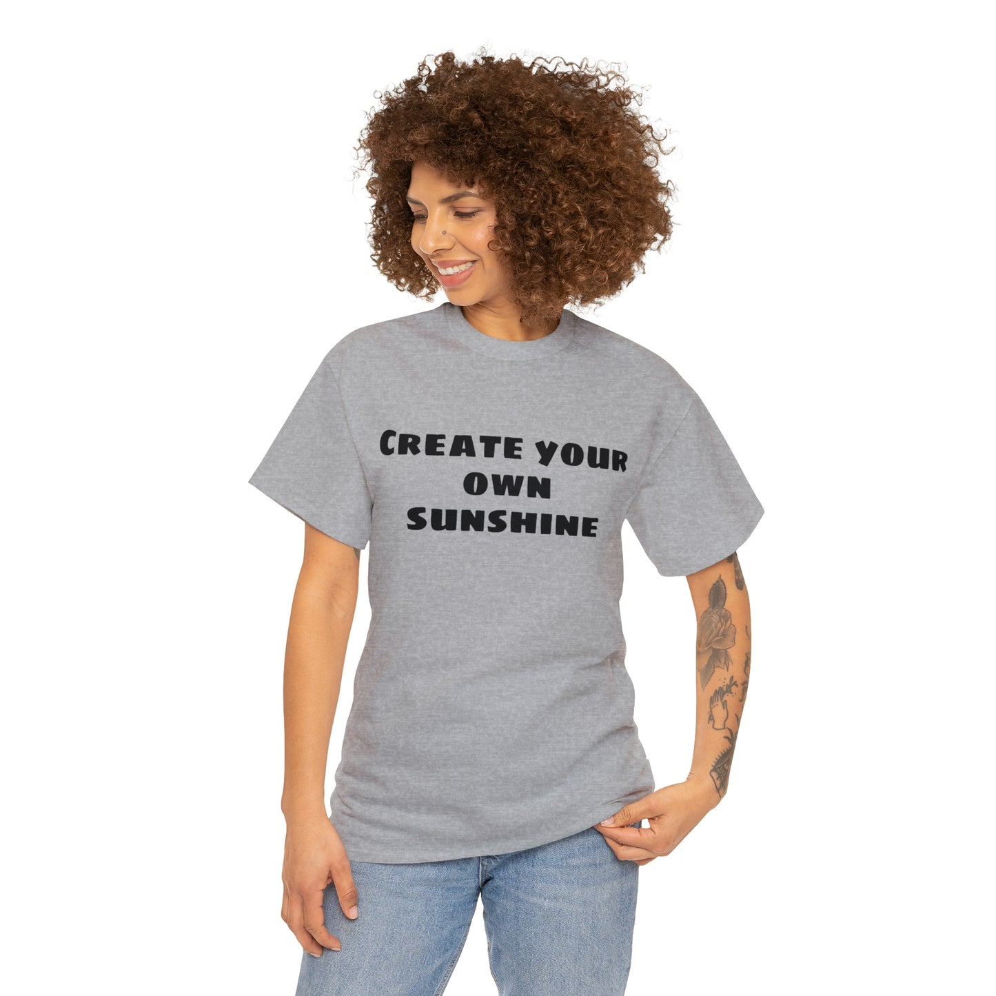 Create Your Own Sunshine Cotton T-Shirt