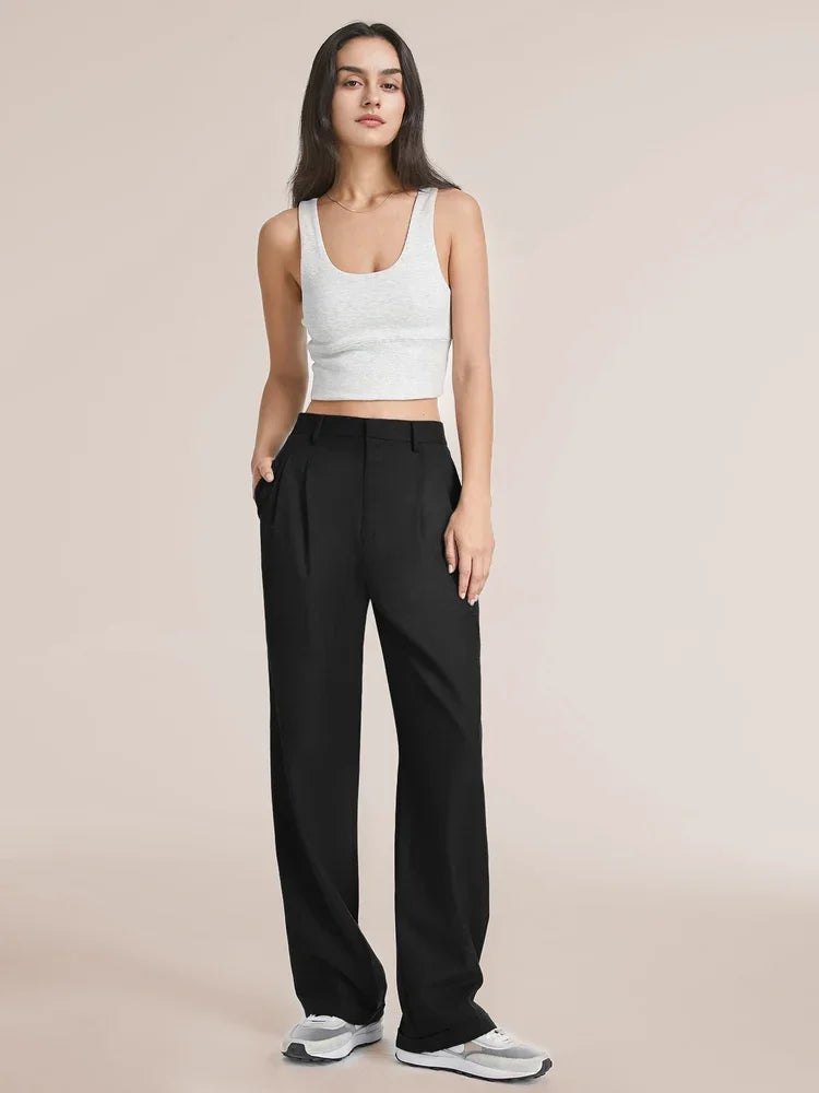 Vireous Loose Fitting Women's Tailored Pants