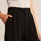 Vireous Loose Fitting Women's Tailored Pants